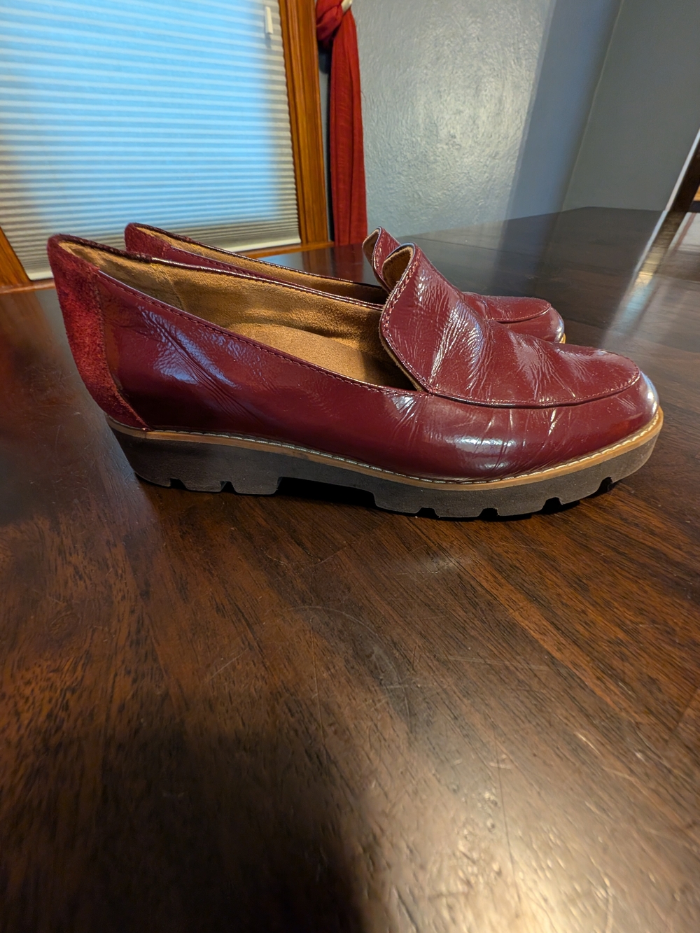 Vionic Kensley Slip-On Loafers, Crimson, Women's 7